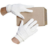 COTTON CANVAS WORK GLOVES  Large (12pr ) 