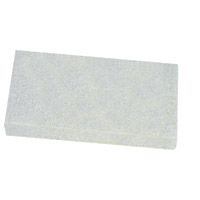 FINE CLEANING SCRUBBER PAD AND SPONGE White 6x9" #98 cleaning pad 