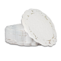 PAPER LACE DOILIES White, Round 12 Inch Diameter - Packed 500 