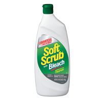 CX050 SOFT SCRUB CLEANSER W/BLEACH #2340001602 (9/24oz) PN:1038 EPA  REGISTERED DISINFECTANT