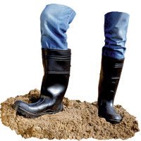 GENERAL PURPOSE PVC BOOTS  Large size 