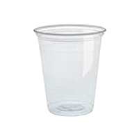 LIGHTWEIGHT PLASTIC COLD POLYPROYLENE CUPS 9 oz, Translucent, Packed 2500