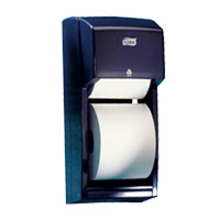 TORK DISPENSER ADVANCED TOILET TISSUE DOUBLE ROLL SYSTEM Quartz (1) 