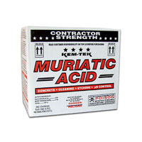 MURIATIC LIQUID POOL ACID  Packed 2/1 gal 