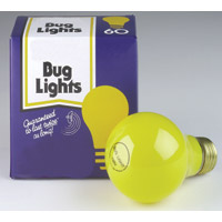 BUG-A-WAY YELLOW INCANDESCENT LIGHTBULBS 40A/Y MEDIUM BASE PACKED 120