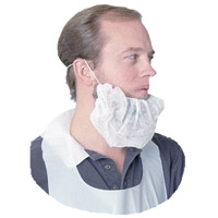 POLYPROPYLENE BONDED BEARD NETS White 