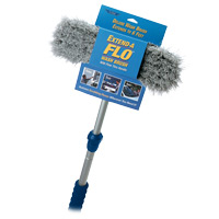 ETTORE® EXTEND-A-FLOW® COMPLETE WASH BRUSH SYSTEM Telescopic pole With Soft Bristle Brush