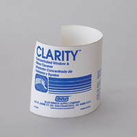 LABEL ONLY FOR SPRAY BOTTLE USE - OSHA REQUIRED CLARITY™ WINDOW CLEANER Self-Adhesive