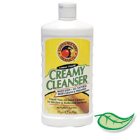 EARTH FRIENDLY CREAMY CLEANSER LEMON FRAGRANCE 6/17 oz squeeze bottles 