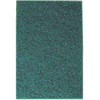 MEDIUM DUTY SCOURING PADS  Green 6x9" medium-duty pad 