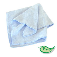 MICROFIBER MAGIC CLEANING TOWELS BLUE Packed 12 - 16"x16" cloths 