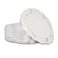 PAPER LACE DOILIES White, Round 4 Inch Diameter - Packed 1,000 