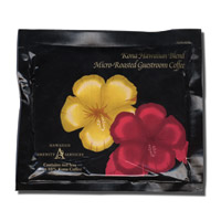 HAWAIIN BLEND COFFEE IN 4 CUP FILTER POUCHES DeCaff, (150) 