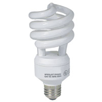 CFL FLOURESCENT TWIST SPRING LAMP 18 Watts Medium Base Packed 12