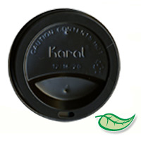 BLACK DOME SIPPER LIDS  For use with 10-24 ounce Hot Beverage Cups