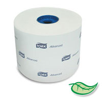 TORK® ADVANCED HIGH CAPACITY BATH TISSUE Color: White Pkd: 36 rolls/1000 2-Ply Sheets