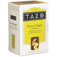 TAZO TEA- HOT TEA IN FILTERBAGS  Green Ginger Tea (6/16) 