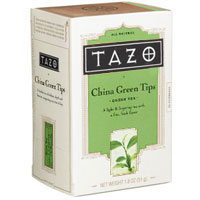 TAZO TEA- HOT TEA IN FILTERBAGS  China Green Tips Tea (6/24) 