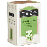 TAZO TEA- HOT TEA IN FILTERBAGS China Green Tips Tea (6/24)