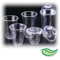 COMPOSTABLE COLD CUPS AND FOOD CONTAINERS Clear 3oz portion cups Packed 2500