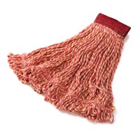 SUPER STITCH® BLEND WET MOPS LAUNDERABLE RM Red large, 5" headband 