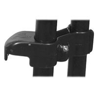 LOBBY PRO® UPRIGHT DUST PAN & ACCESSORIES Black hanger bracket 4x1.25x1.25 