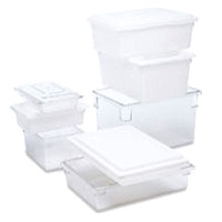 RUBBERMAID&reg; WHITE LIDS FOR FOOD STORAGE TOTE BOXES