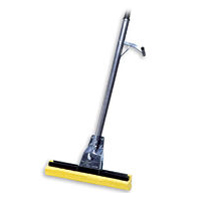 RUBBERMAID® STEEL SPONGE MOP COMPLETE WITH HANDLE 12" Cellulose Head 