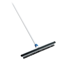 ETTORE WIPE 'N DRY™ BLACK MOSS RUBBER WITH BRUSH Moss rubber. Includes metal handle.