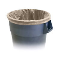 TRANSLUCENT HIGH DENSITY PLASTIC GARBAGE BAGS