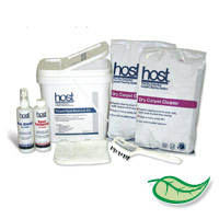 HOST ZAPPER COMPLETE CARPET SPOT CLEANING KIT Brush, towel, 2x2.2lb absorbent granules, pre-clean & spot remov