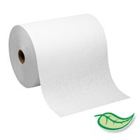 SOFPULL™ 7.9" HARDWOUND 1-PLY ROLL PAPER TOWELS White 6/1000' 