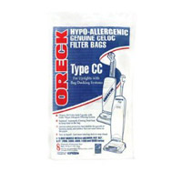 ORECK VACUUMS AND ACCESSORIES CC model allergy shield vacuum bags - 1/8pk