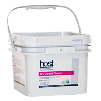 HOST DRY CARPET CLEANER 12 lbs bucket absorbent granules