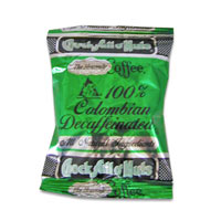 CHOCK FULL O' NUTS COFFEE Colombian, decaf blend. (42/1.5 oz pods.)