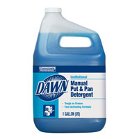 DAWN LIQUID DISHWASHING DETERGENT Packed 4/1 gallon jugs