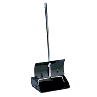 METAL LOBBY DUST PAN  Sold individually. Colored black.