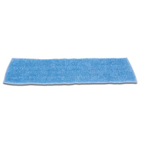 RUBBERMAID® MICROFIBER ECONOMY DAMP MOP PADS 18" Standard blue room mop