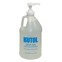 KUTOL® SANTI-GEL® BIO-BASED INSTANT HAND SANITIZER 62% Ethyl Alcohol Pkd 4/64 Oz (Includes Pump)