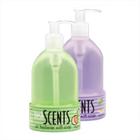 FRESH SCENTS® LIQUID SOAP AND AIR FRESHENER ALL-IN-ONE Strawberry/Pear (8/10 oz) 