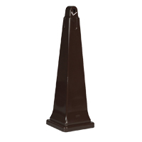GROUNDSKEEPER® SMOKING MANAGEMENT RECEPTACLE Brown, smoking receptacle. 