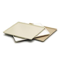 CLASSIQUE ROOM TRAY  10x12.5" Rectangular, Taupe Packed 1 each