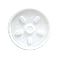 PLASTIC LIDS FOR FOAM CUPS AND CONTAINERS For use with 8 oz Cup - 1000
