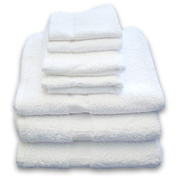 SILVER COLLECTION CAM BORDER 100% COTTON TERRY TOWELS Washcloths 12x12" 1lb/dz (sold in 5dz increments only)