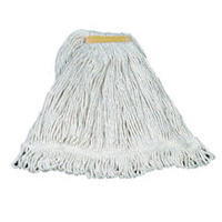 SUPER STITCH® COTTON WET MOPS LAUNDERABLE RM White small, 1", headband