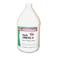 TOTAL PERFORMANCE FLO-CRETE II SEALER FOR CONCRETE AND TILE 4 gallons 