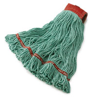 SWINGER LOOP® LAUNDERABLE WET MOPS RM Green large, 5" headband 