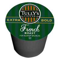 TULLY'S® PACKS K-CUPS® COFFEE FOR KEURIG® BREWER French Roast *Regular*