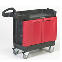 TRADEMASTER® MOBILE CABINETS & WORK CENTERS Small 500lb capacity with doors 