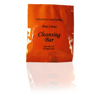 TERRA PURE WILD CITRUS SACHET WRAP SOAP (ORANGE WRAP)